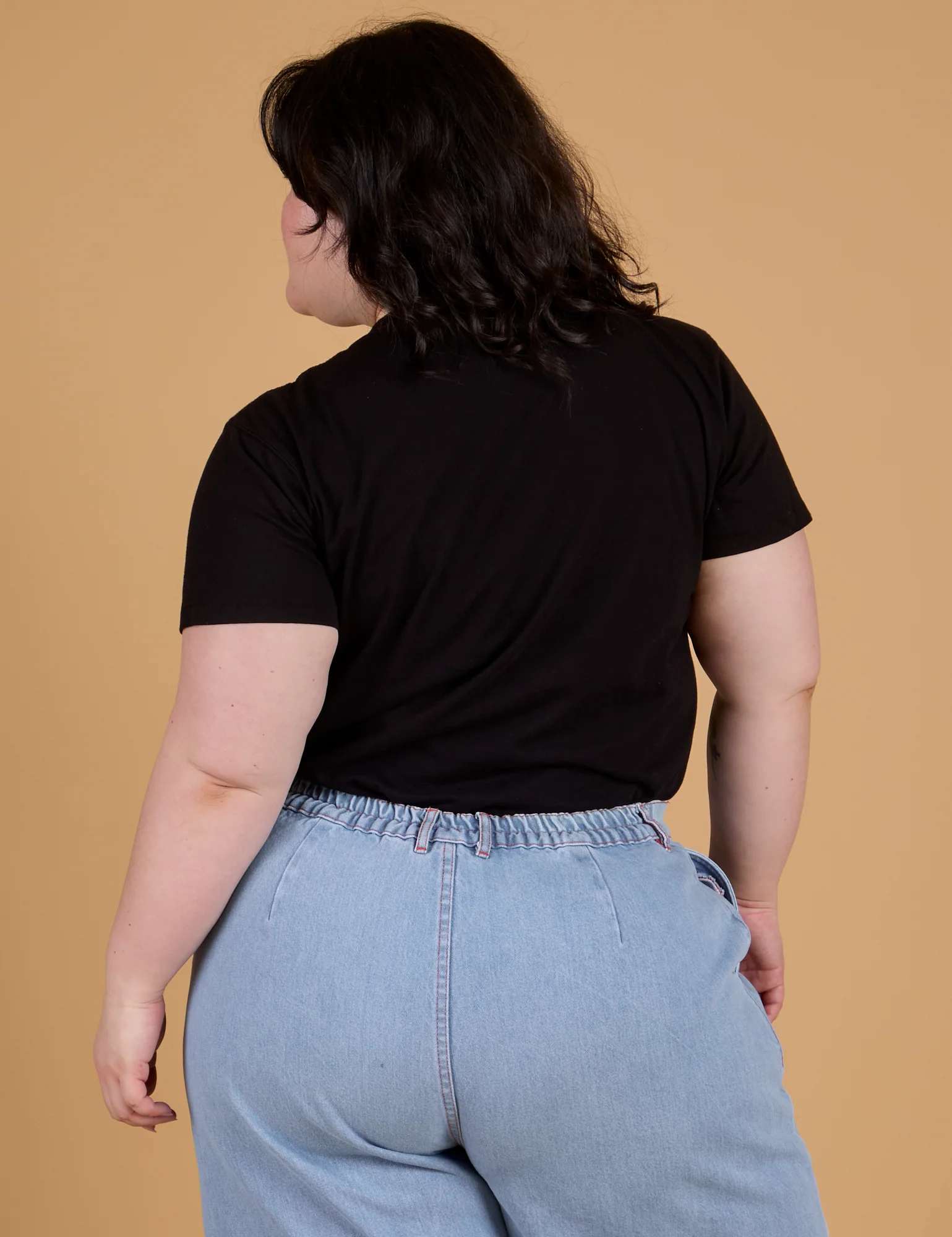 The Organic Vintage Tee - Basic Black - Image 18