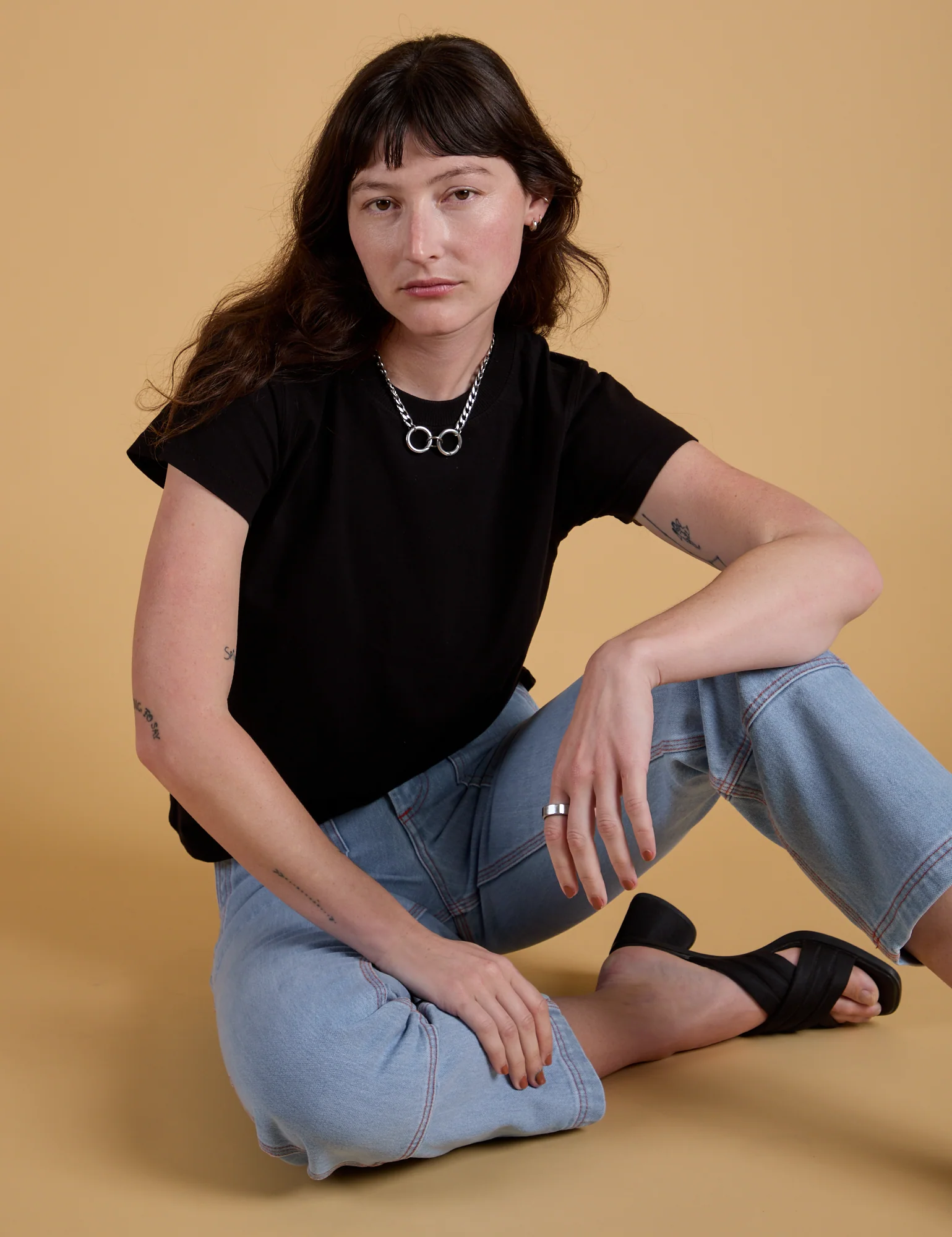 The Organic Vintage Tee - Basic Black - Image 6