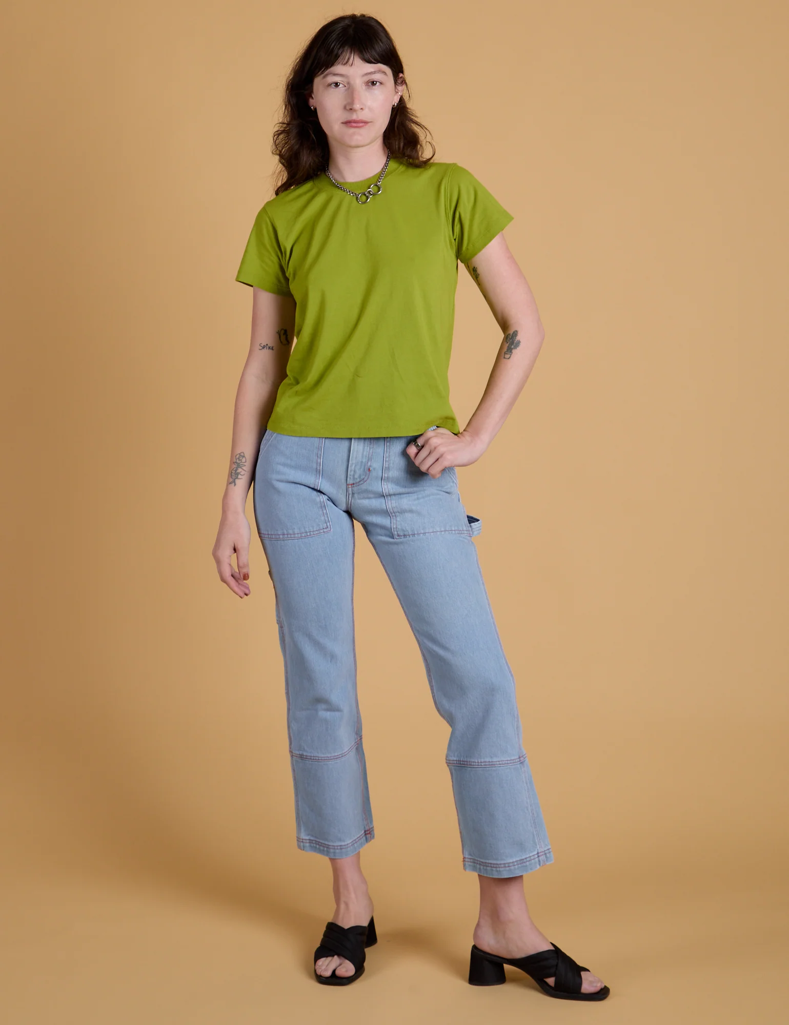 The Organic Vintage Tee - Gross Green - Image 20