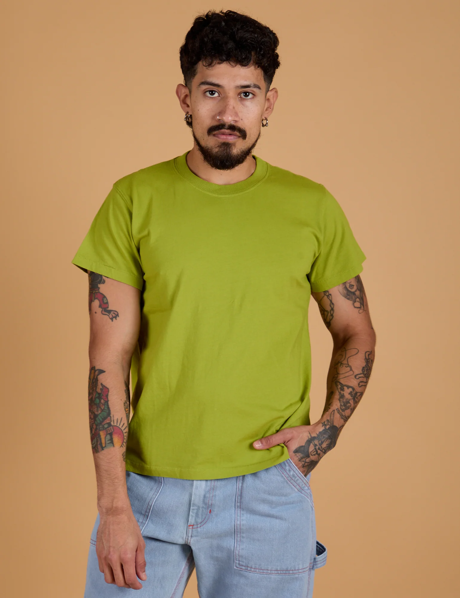 The Organic Vintage Tee - Gross Green - Image 3