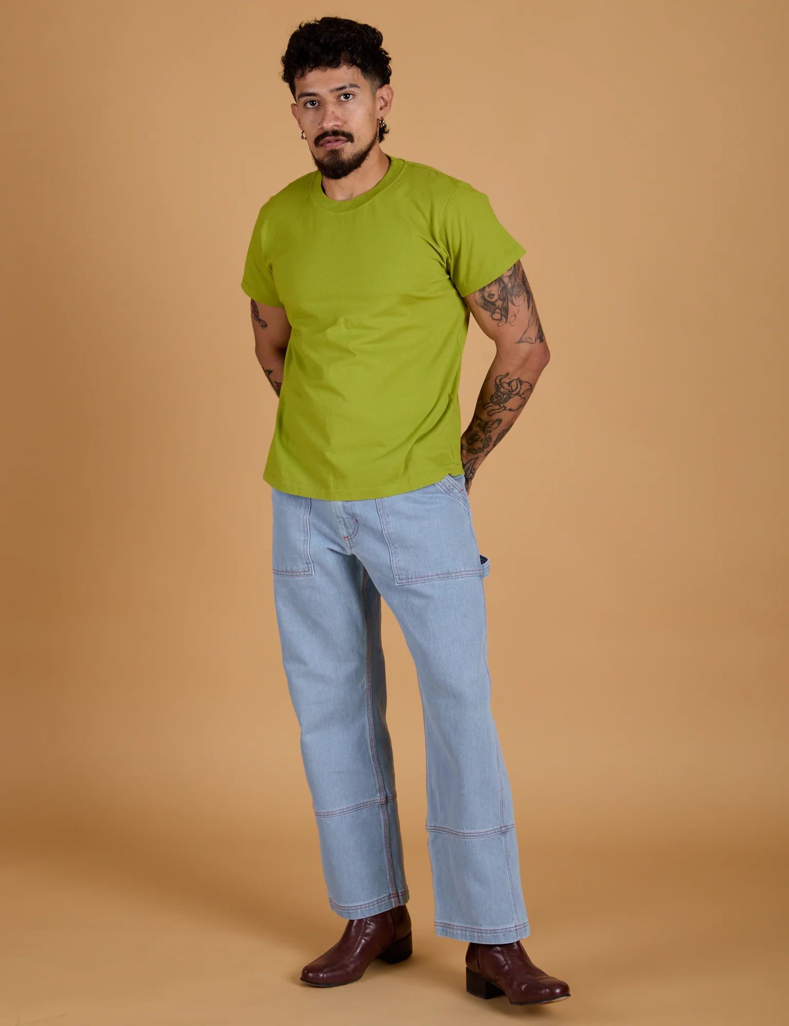 The Organic Vintage Tee - Gross Green - Image 5