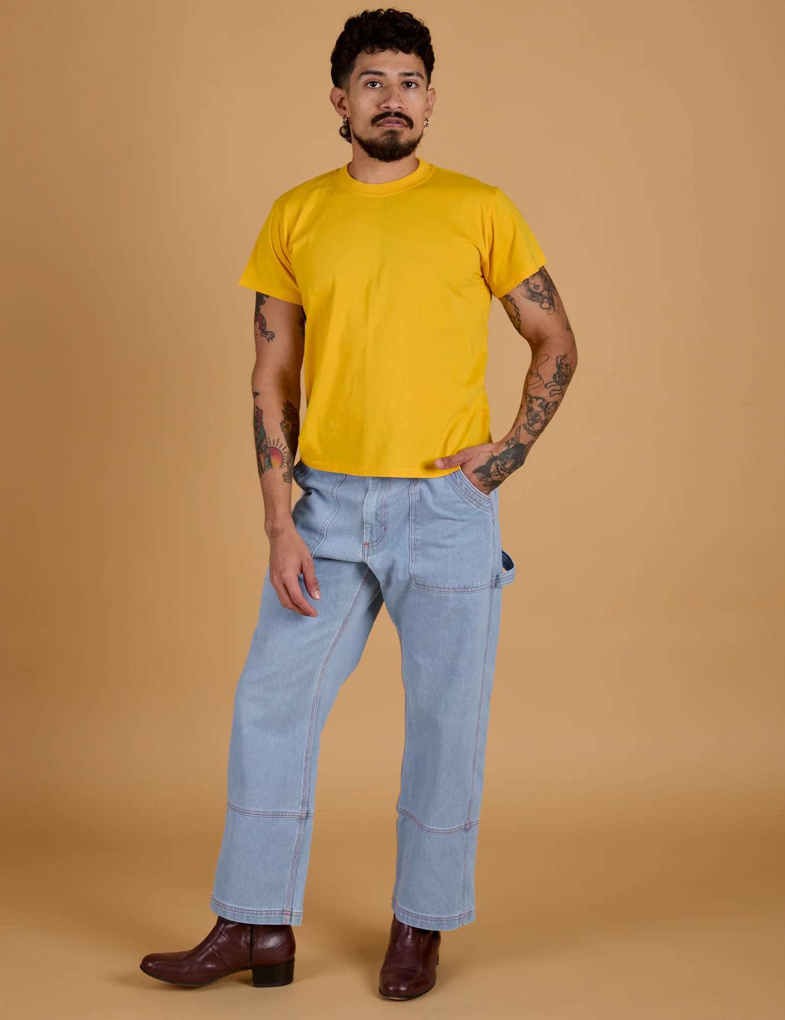 The Organic Vintage Tee - Sunshine Yellow - Image 11