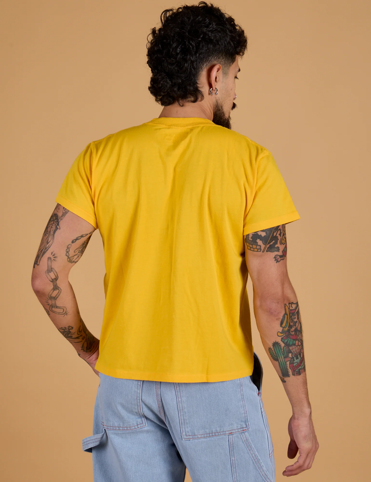 The Organic Vintage Tee - Sunshine Yellow - Image 14