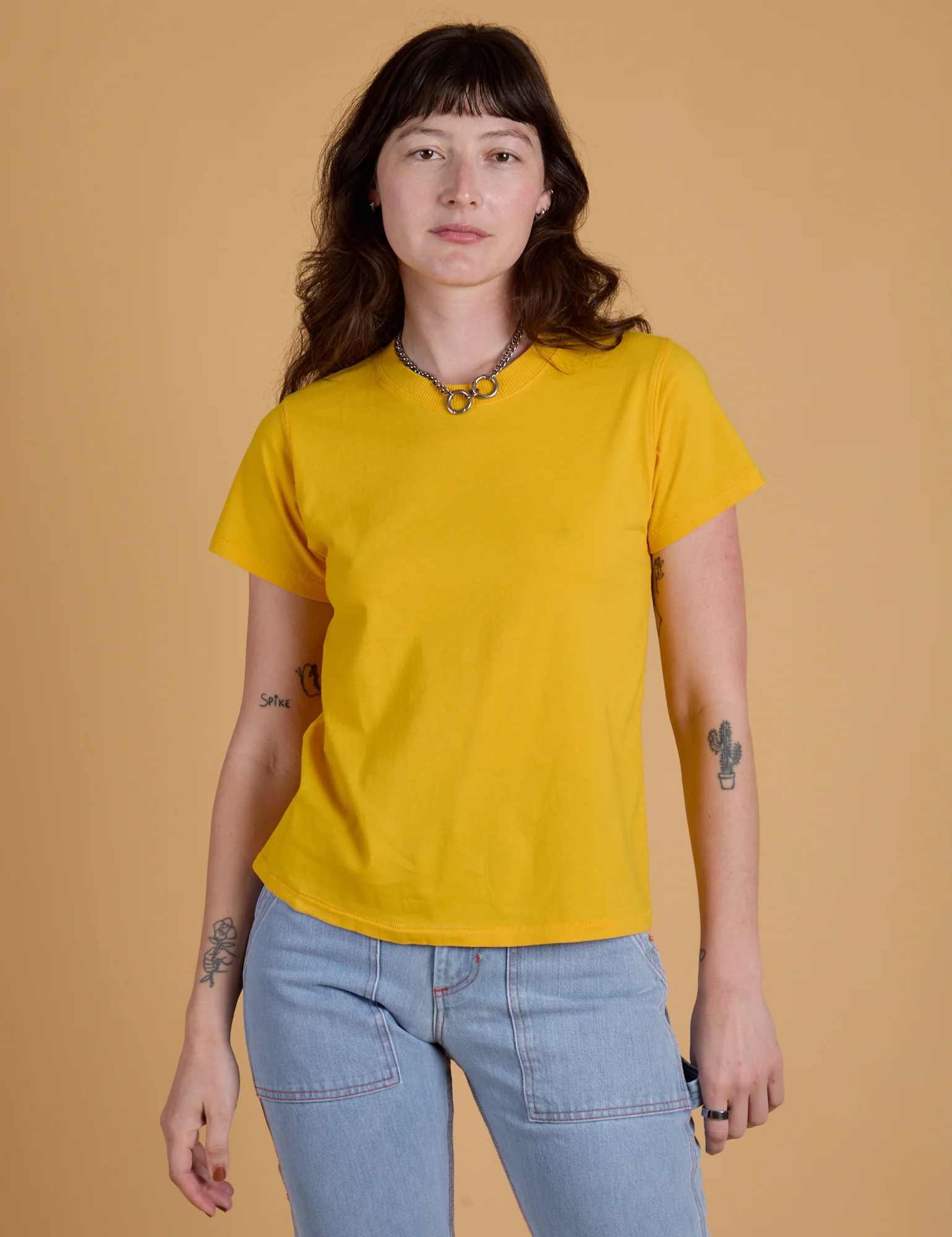 The Organic Vintage Tee - Sunshine Yellow - Image 16