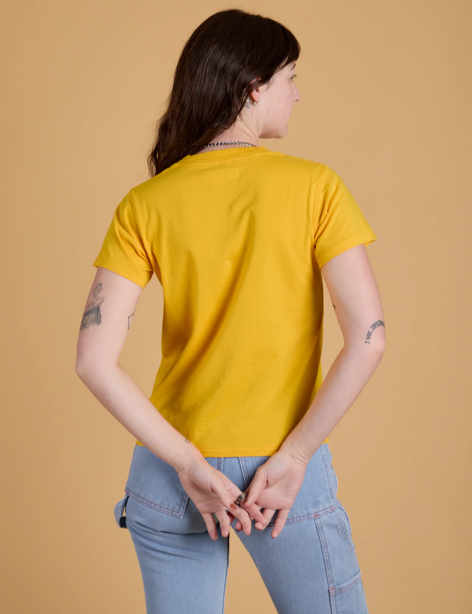 The Organic Vintage Tee - Sunshine Yellow - Image 21