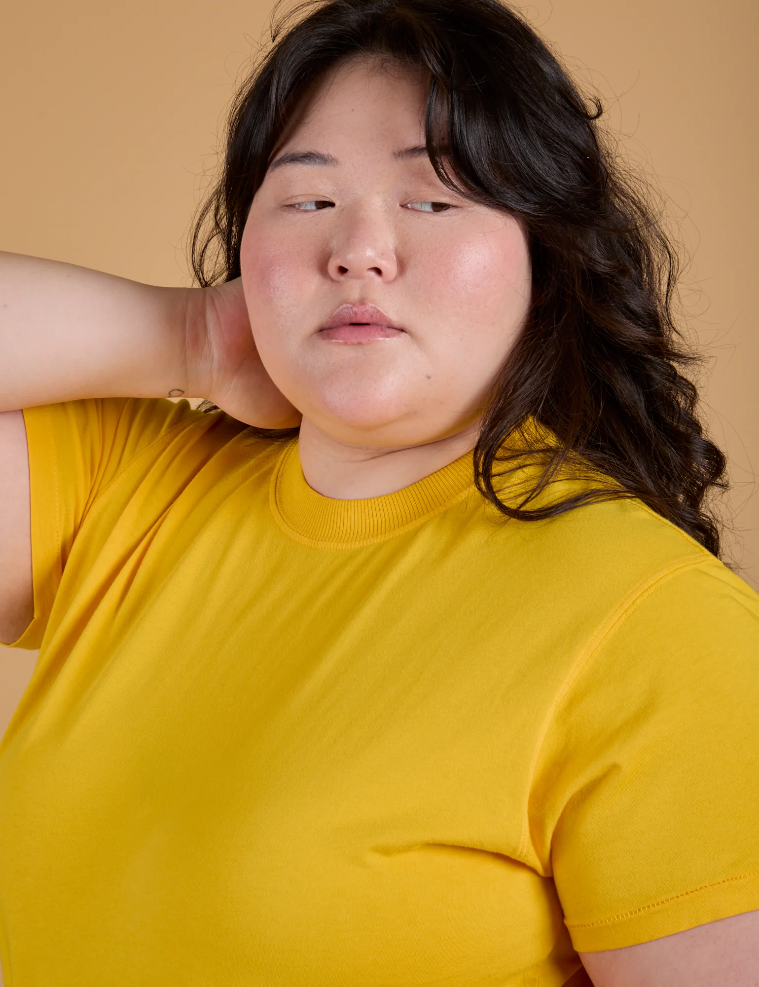 The Organic Vintage Tee - Sunshine Yellow - Image 7