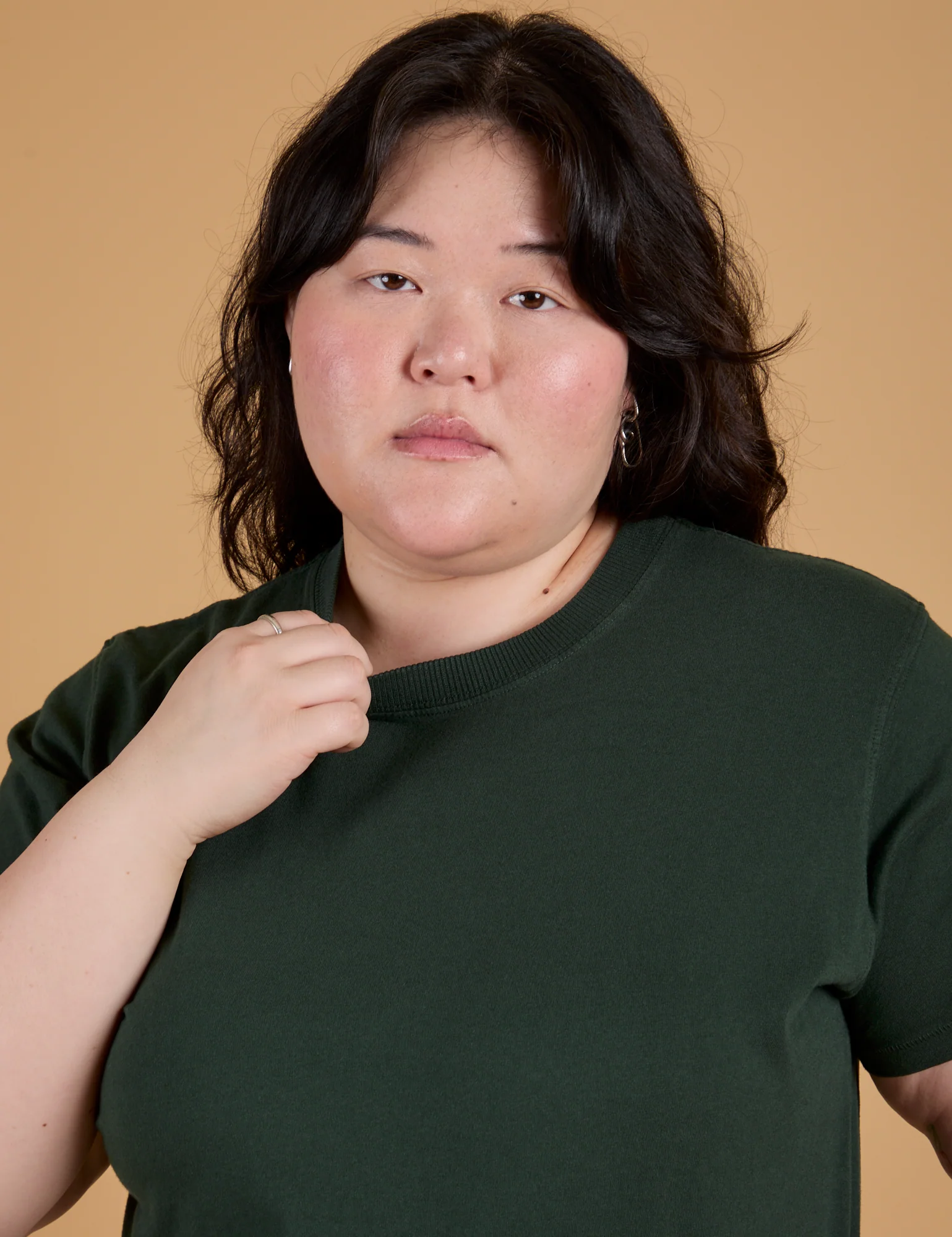 The Organic Vintage Tee - Swamp Green - Image 11