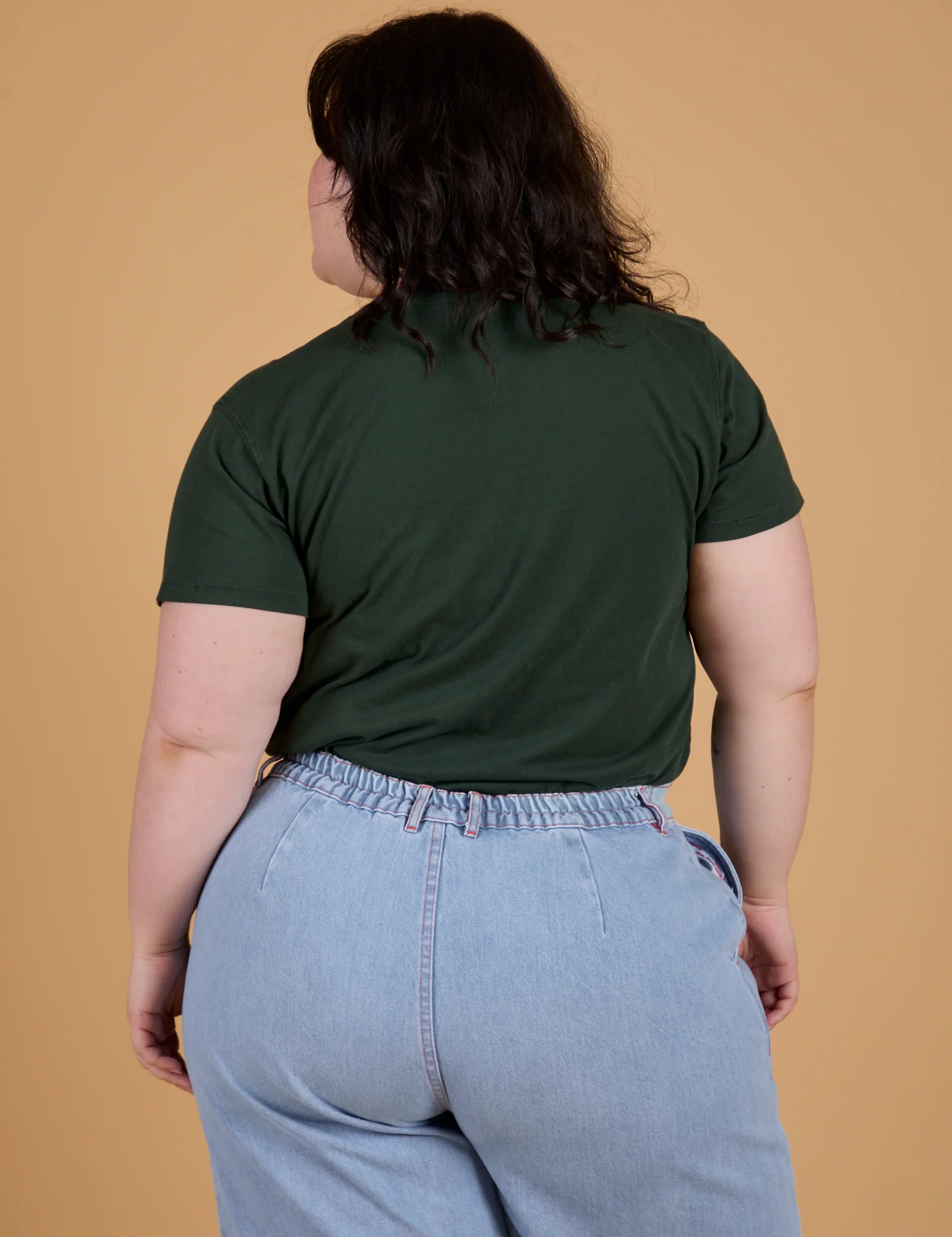The Organic Vintage Tee - Swamp Green - Image 15