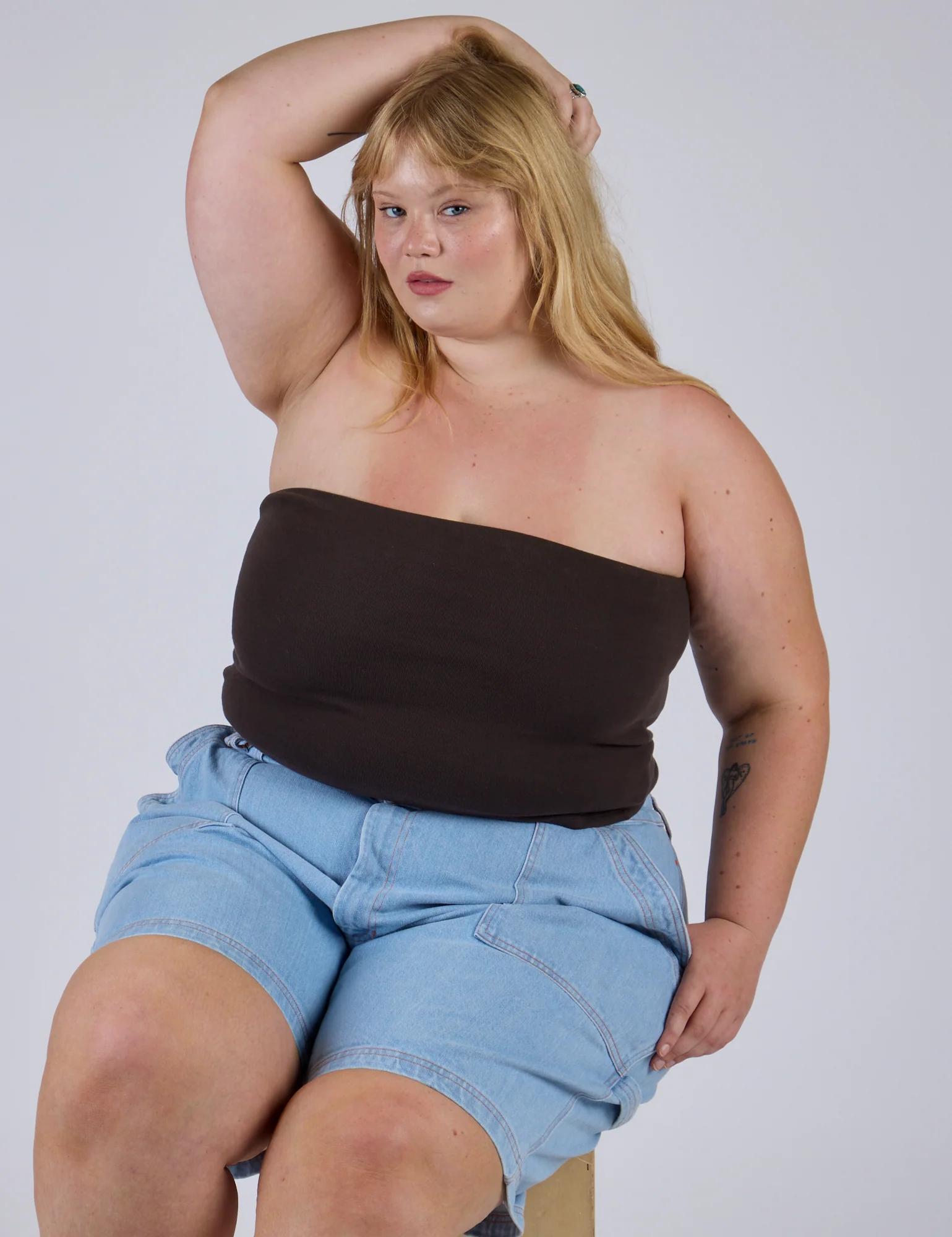 Tube Top - Espresso Brown - Image 10
