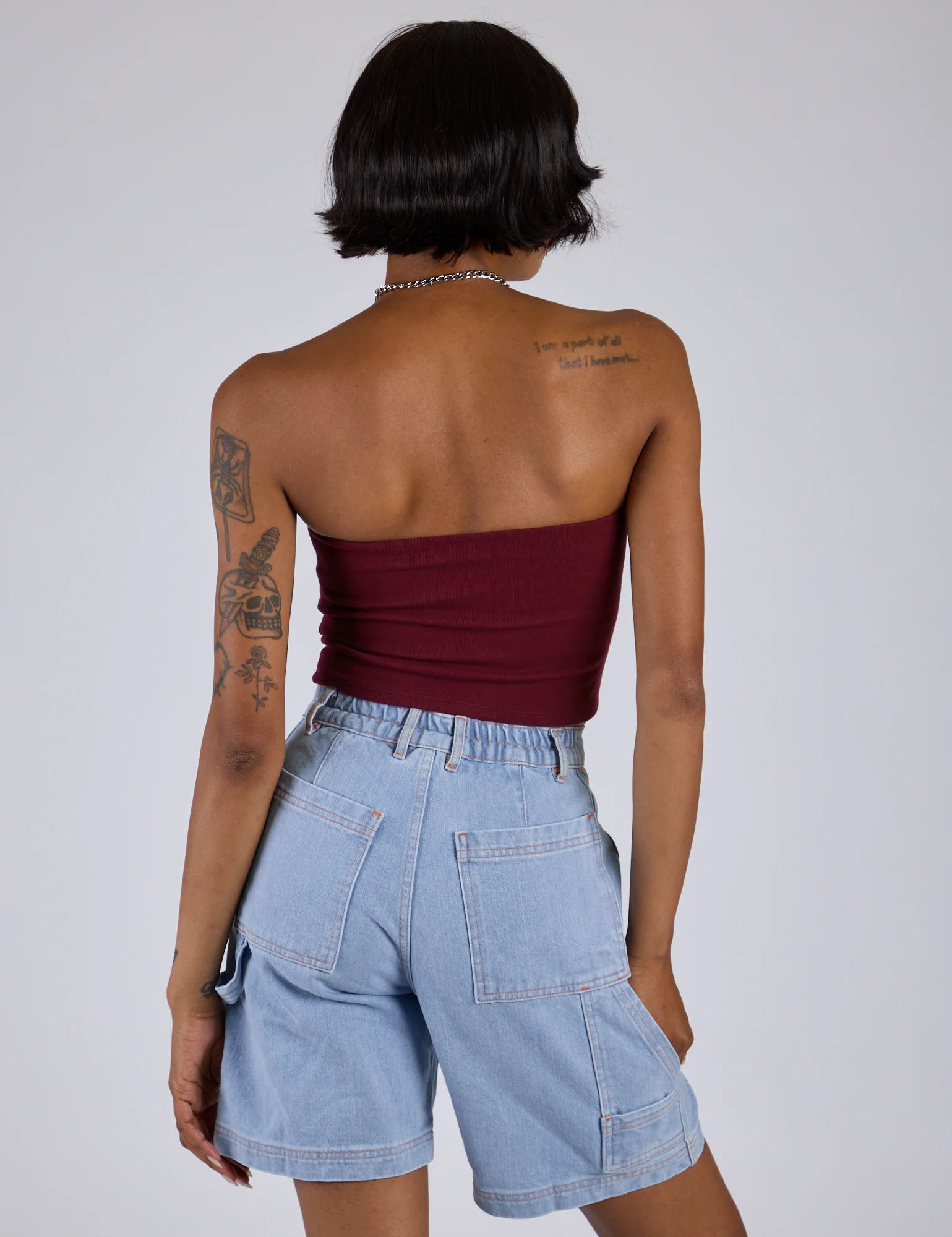 Tube Top - Red Wine - Image 13