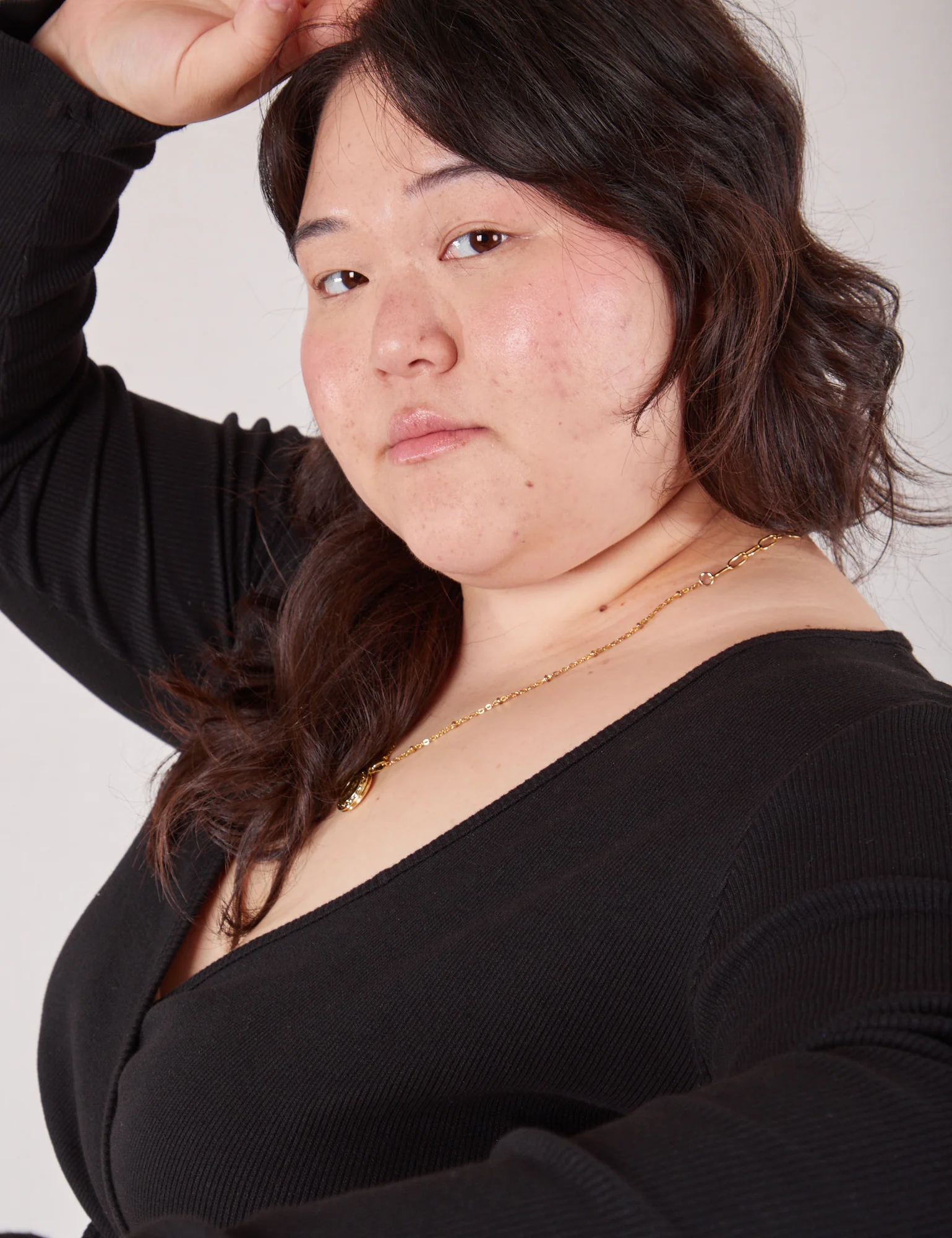Wrap Top - Basic Black *FINAL SALE* - Image 15